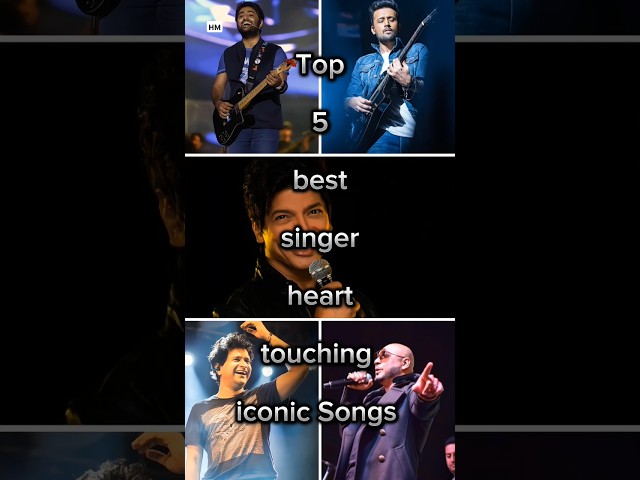 Top 5 best singer heart touching Songs sonu nigam all singer #sonunigam  #shortsfeed