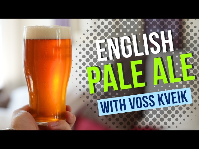 Brewing, Canning and Giving Away an ENGLISH PALE ALE with VOSS KVEIK