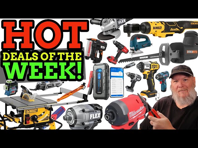 Hot Tool Deals of the Week & More! 2/10/25 #dotdotw