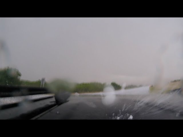 Raw GoPro Footage inside Massive Hail Core - Quanah, TX - May 7, 2020