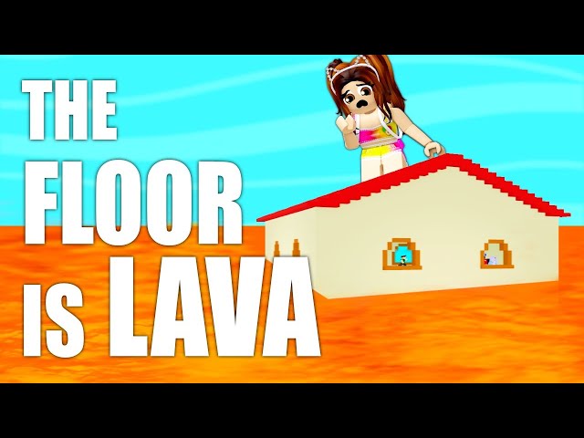 I BEAT Every Game In The Floor Is LAVA! 🔥 (Roblox)