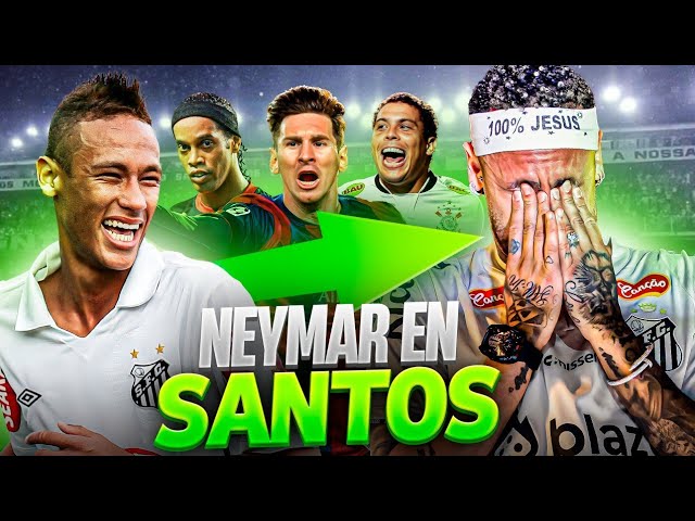 NEYMAR en SANTOS 🇧🇷🏆- MAGIA, RIVALIDADES y CONFLICTOS 🔥 HISTORIA COMPLETA