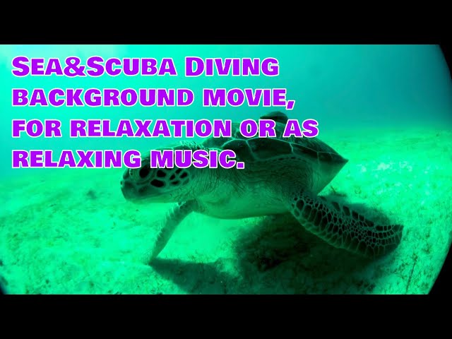 Sea&Scuba Diving for relaxation or as relaxing music.