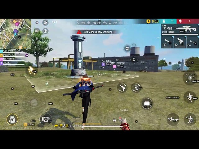 FREE FIRE MAX  GAMEPLAY