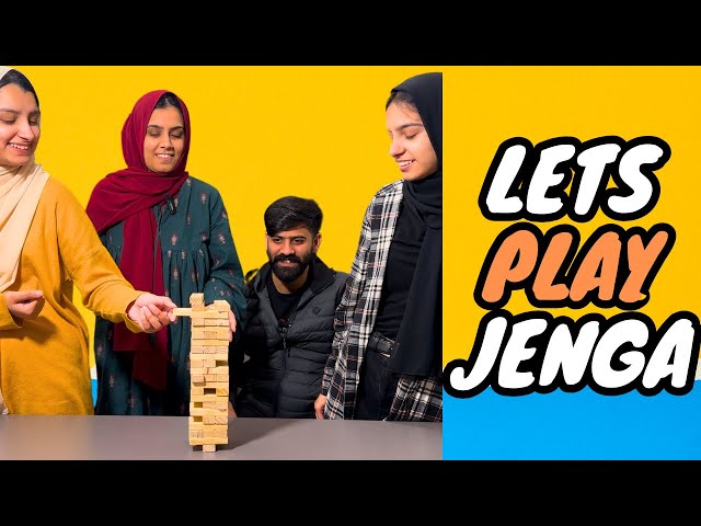 Let's Play Jenga | Indoor Family Games