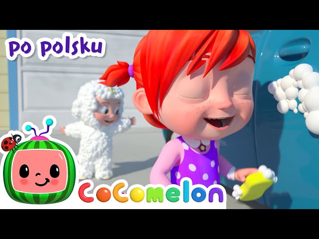 Mycie auta   | CoComelon po polsku 🍉🎶 Piosenki dla dzieci