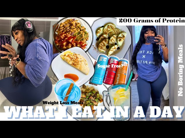 WHAT I EAT IN A DAY  | 200 grams of Protein + Healthy Realistic Meals + Light Leg Day Workout