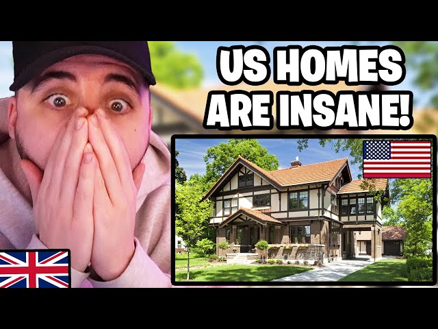 British Guy Reacts to BRITISH vs AMERICAN Homes