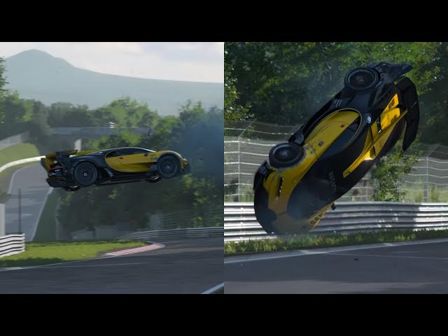 Godly Crash Bugatti VGT - Gran Turismo 7 | PS5 HDR