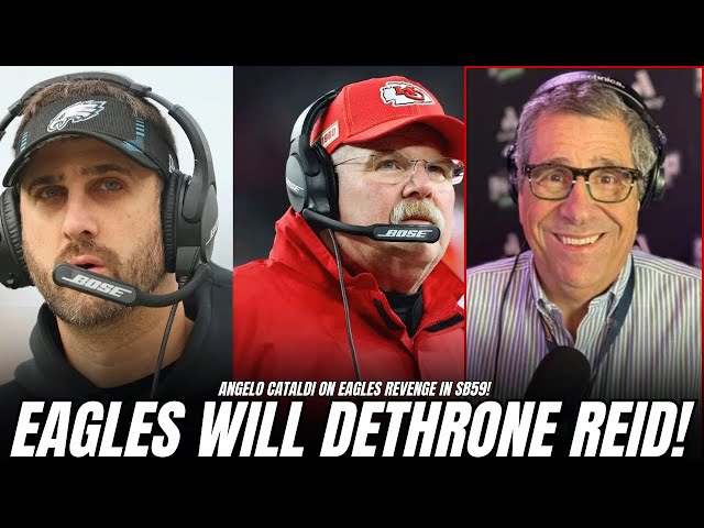 Angelo Cataldi Predicts Eagles WIN BIG Over Chiefs & Andy Reid in Super Bowl 59!