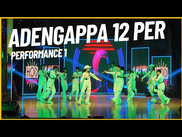 Adengappa 12 per - 1 | All About Style (Season 9) |Student showcase #highondance