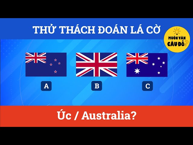 THỬ THÁCH: Đoán LÁ CỜ | Muôn vàn câu đố