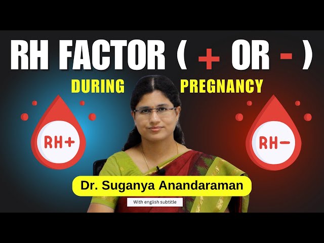 RH Factors During Pregnancy | Importance of Blood Group in pregnancy | Dr Suganya Anandaraman