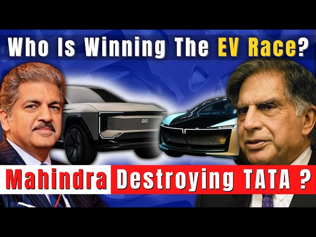 Mahindra Destroying Tata Motors in EV? Mahindra vs Tata Motors Electric Vehicle |Business Case Study