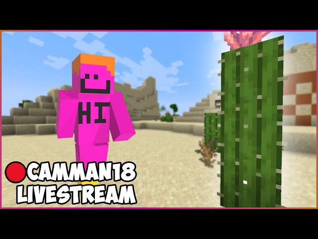 Speed Running New Things in Minecraft! camman18 Full Twitch VOD