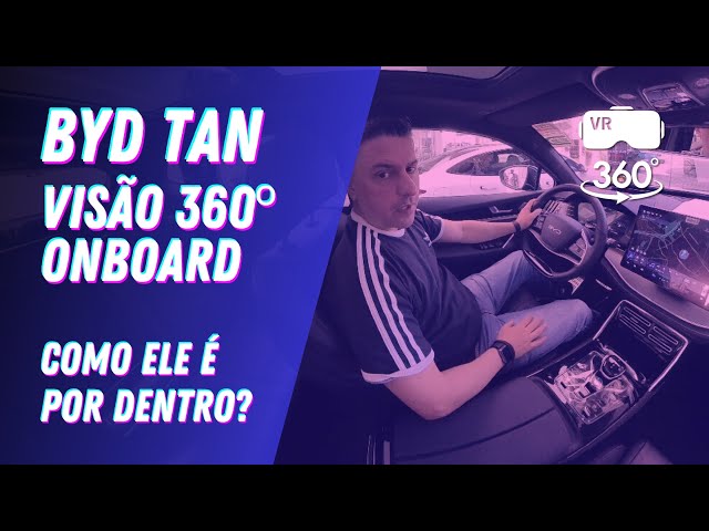 BYD Tan 2025 360°: Experiência Imersiva e Tour Virtual Completo pelo Interior do SUV de Luxo!