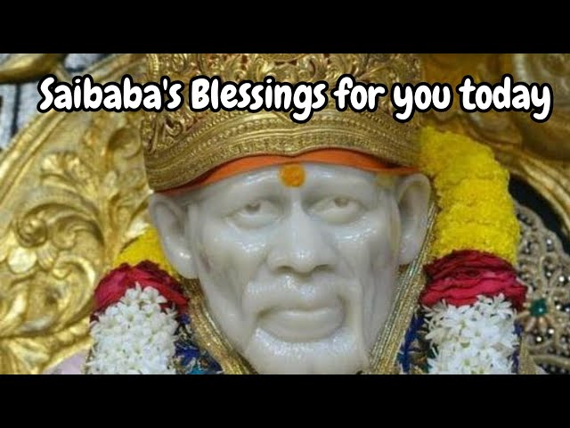 Saibaba's Blessings for you | Baba's Message Today @DivineBliss1,  #trending, #trendingtoday