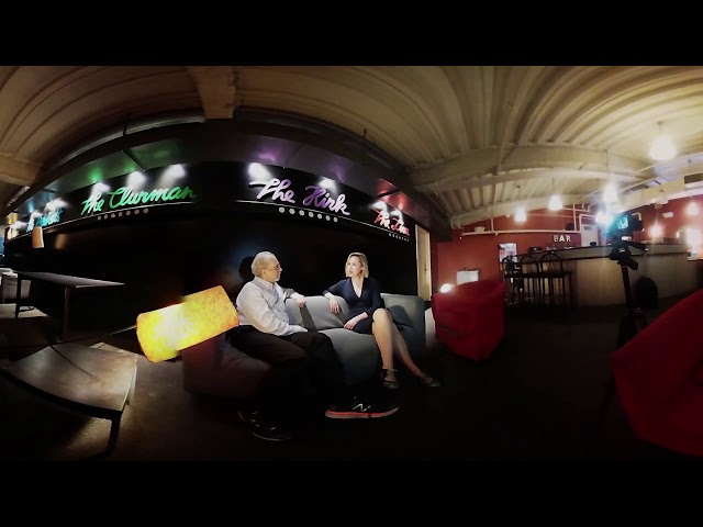 Eric Roffman interviews Emily Penick (in 3D 360 VR) at the New York New Works Theatre Festival