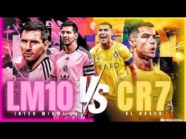 🎥 Messi vs Ronaldo: Football Legends & YouTube Subscriber Showdown! ⚽