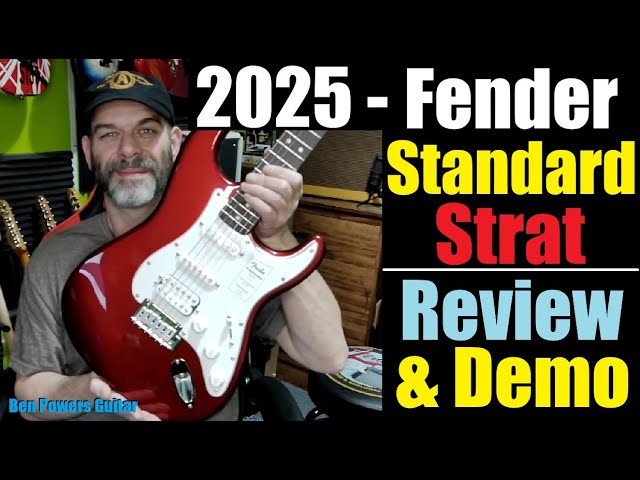 2025 Fender Standard Strat - Review & Demo