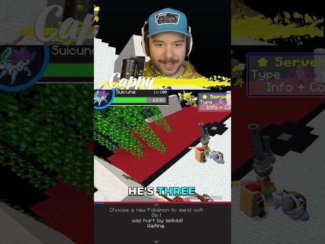 Steve's stolen valor win #minecraft #pixelmon #jeromeasf