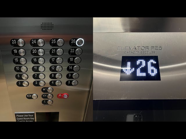 INSANE & BRAND NEW 1000 FPM Kone Traction Low Rise Elevators at the Signia by Hilton in Atlanta, GA