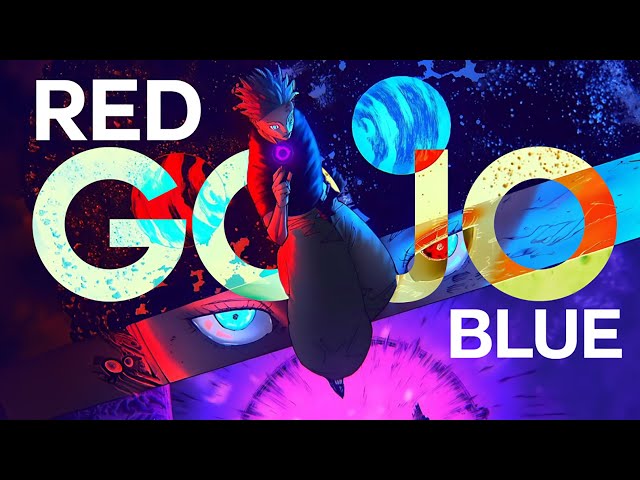 GOJO SATORU | RED & BLUE