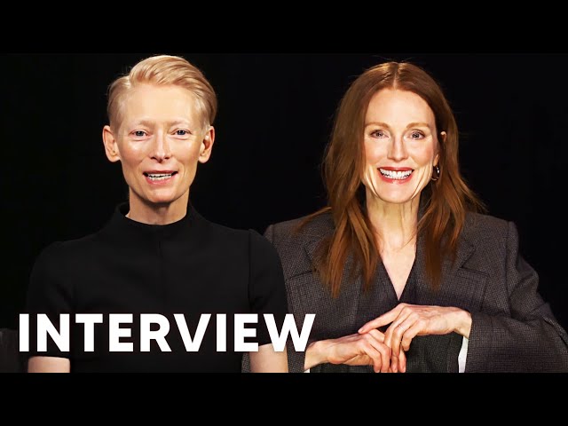 The Room Next Door interview: Julianne Moore & Tilda Swinton