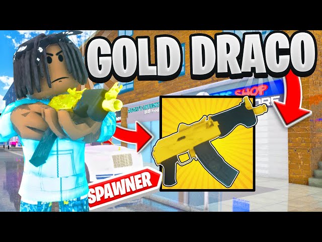 CATCHING OPPS WITH THE GOLDEN DRACO IN ROBLOX SOUTH LONDON 2