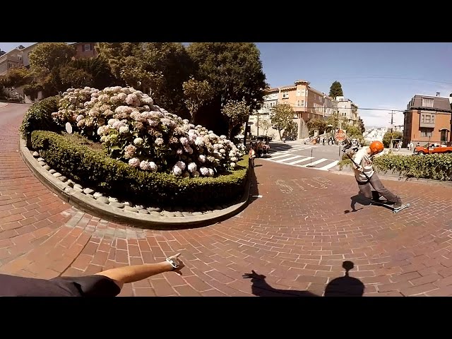 Freeboarding: San Francisco (360 Video)