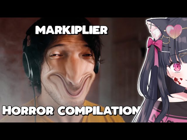 MARKIPLIER SPOOKY SCARY HORROR COMPILATION REACTION