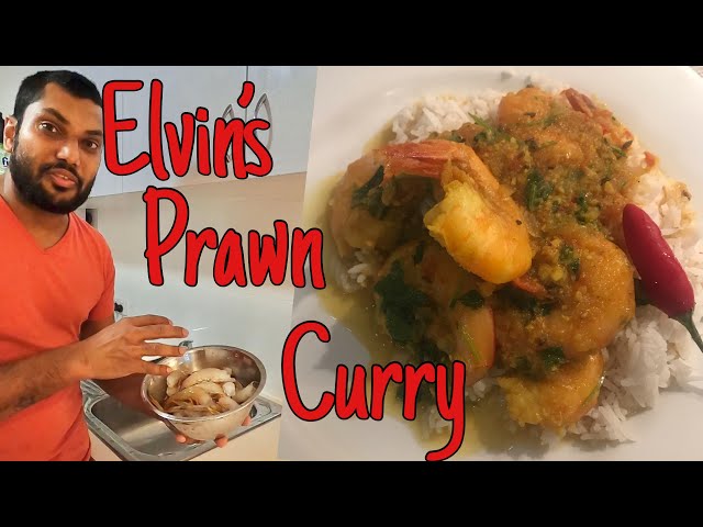 How to cook Fiji style prawn curry.