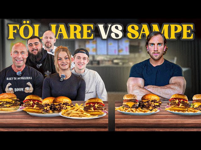 Sampe vs Följare - Calorie Challenge