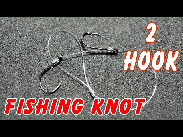 CÁCH BUỘC THẺO CÂU CÁ HAI LƯỠI CÂU - Kinh nghiệm câu cá, fishing knot