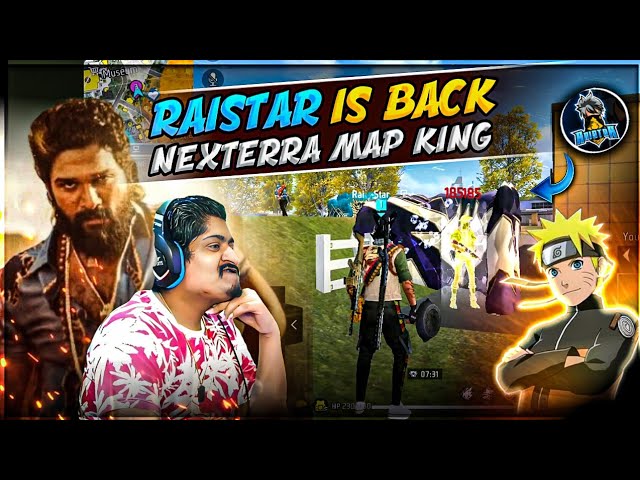 RAISTAR IS BACK GOD LEVEL MOVMENT SPEED & OP HEADSHOT GYAN GAMING OP REACTION - Garena Free Fire