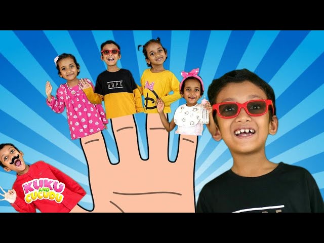 Finger Family Song - Extended Family! Daddy Finger Nursery Rhyme with Grandma and Grandpa