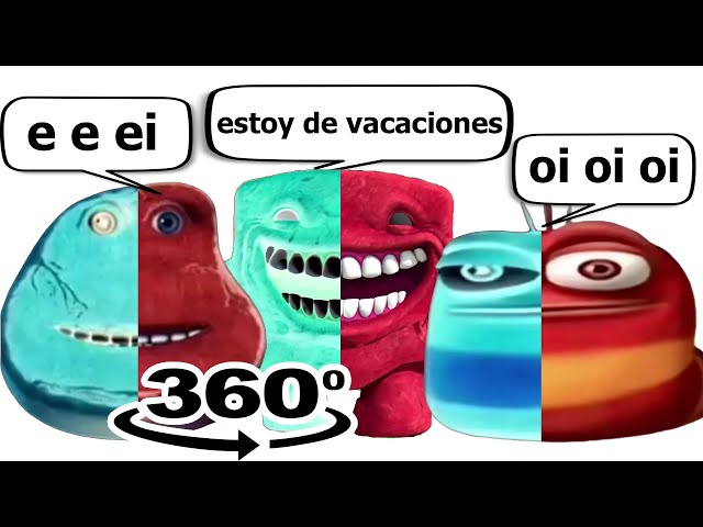 oi oi oi red larva vs ei ei ei estoy de vacaciones vs ie ie ie 360º