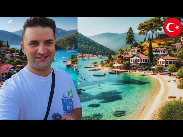 GÖCEK MUĞLA WHERE MILLIONAIRES LIVE!! BOAT TOUR IN AKYAKA 🇹🇷 ~ 381