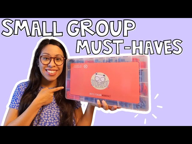 8 must-have classroom supplies for small group instruction / teacher Amazon favorites!