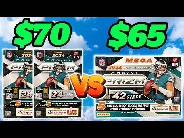 2 BLASTERS vs. 1 MEGA BOX (2024 Prizm Football)