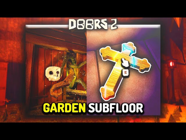 NEW UPDATE! DOORS "GARDEN SUBFLOOR" + SKINS in ITEMS 🚪I Doors I Roblox