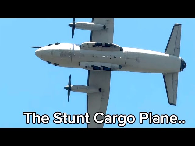 The C-27J Spartan Cargo Plane That Can Move Like A Fighter Jet..