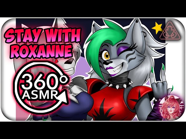 Stay With Roxanne Wolf~ [360º VR ASMR] | FNAF: Security Breach 360 VR