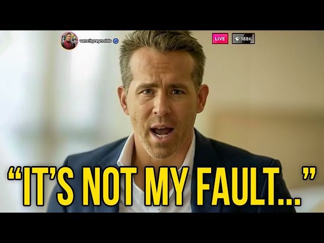 Ryan Reynolds LOSES IT After Getting FIRED By Marvel For HUMILIATING Justin Baldoni!?