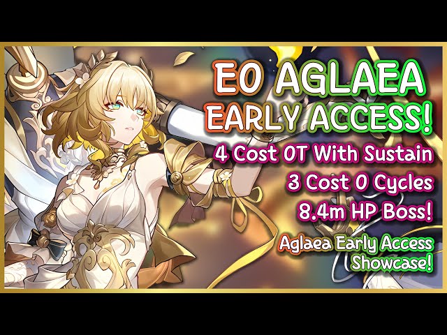 E0 AGLAEA IS PRETTY GOOD! | 3 Cost 0 Cycles MoC12 | 0C With Sustain | 3736 APOC4 | HSR Early Access!