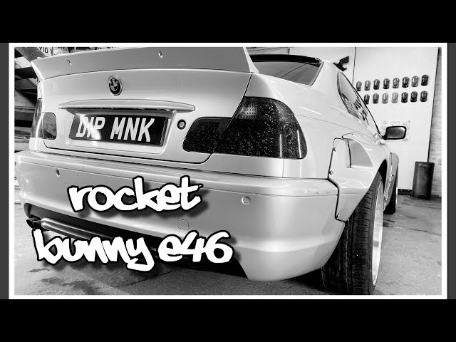 Transformation Complete: BMW E46 Gets a Rocket Bunny Kit Install!