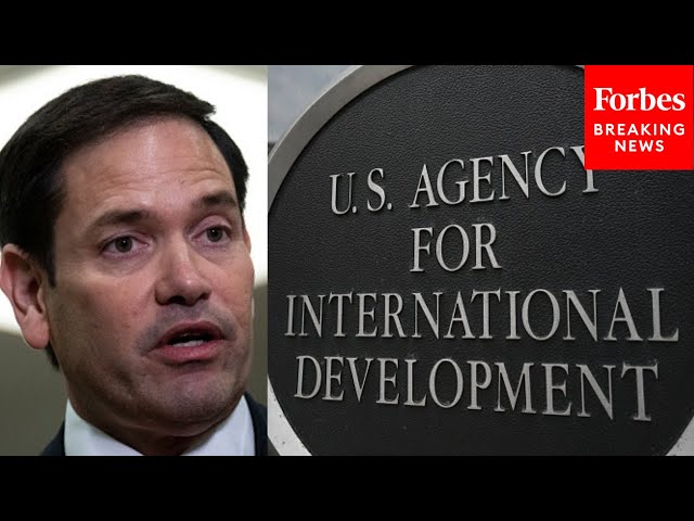 Marco Rubio Says 'Taxpayer Dollars' Spent By USAID Should Further 'Our National Interest'