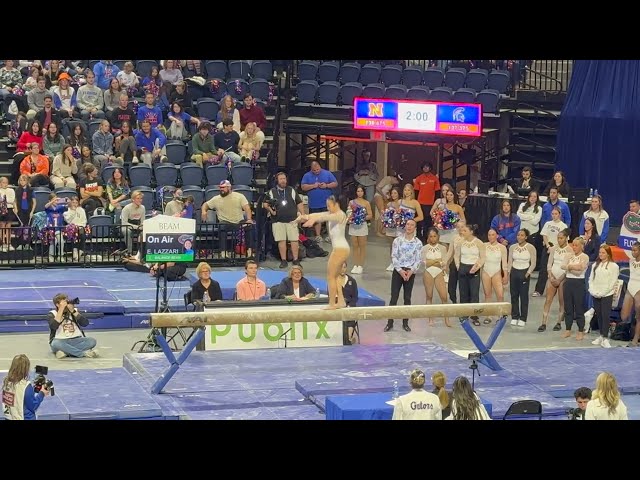 Ellie Lazzari Balance Beam | Gators vs. Michigan State, Nebraska, and NIU (2025)