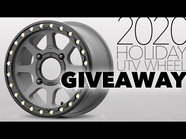 2020 Holiday UTV Wheel Giveaway Presented by KMC Wheels | The SXS Guys