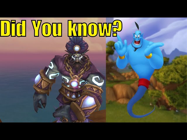 Unveiling the Robin Williams Genie Easter Egg in World of Warcraft